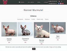 Tablet Screenshot of murmulet.com